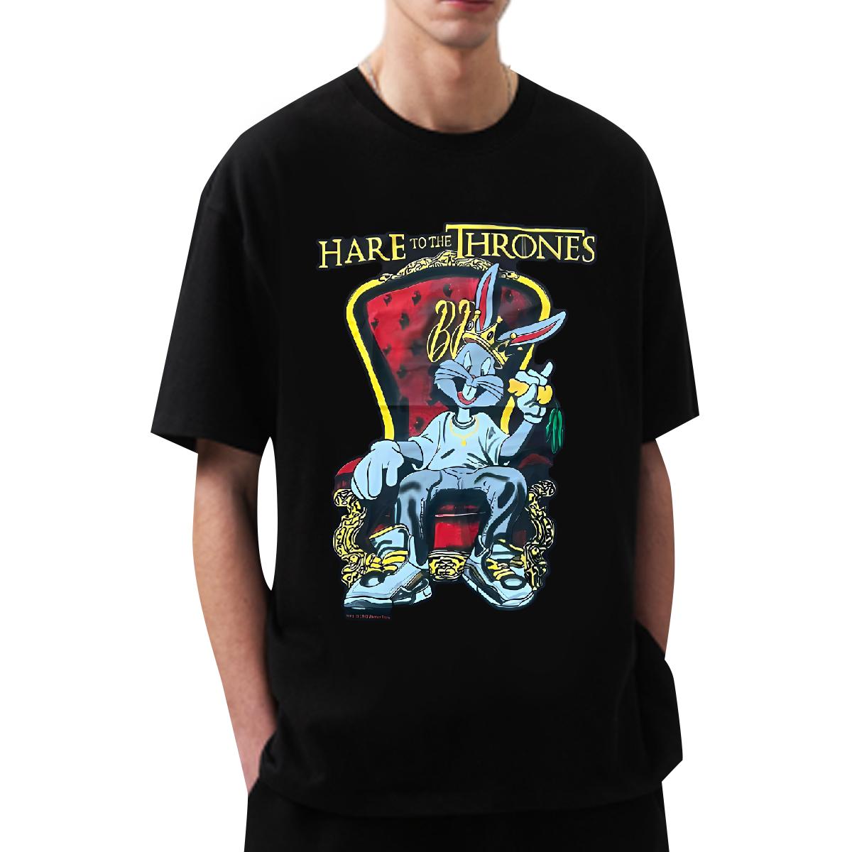 Comfortable T Shirt For Man Anime Printing Street Crew Neck Cotton Breathable Men Tops Tees Designer Fashion Floral Print Top Tees