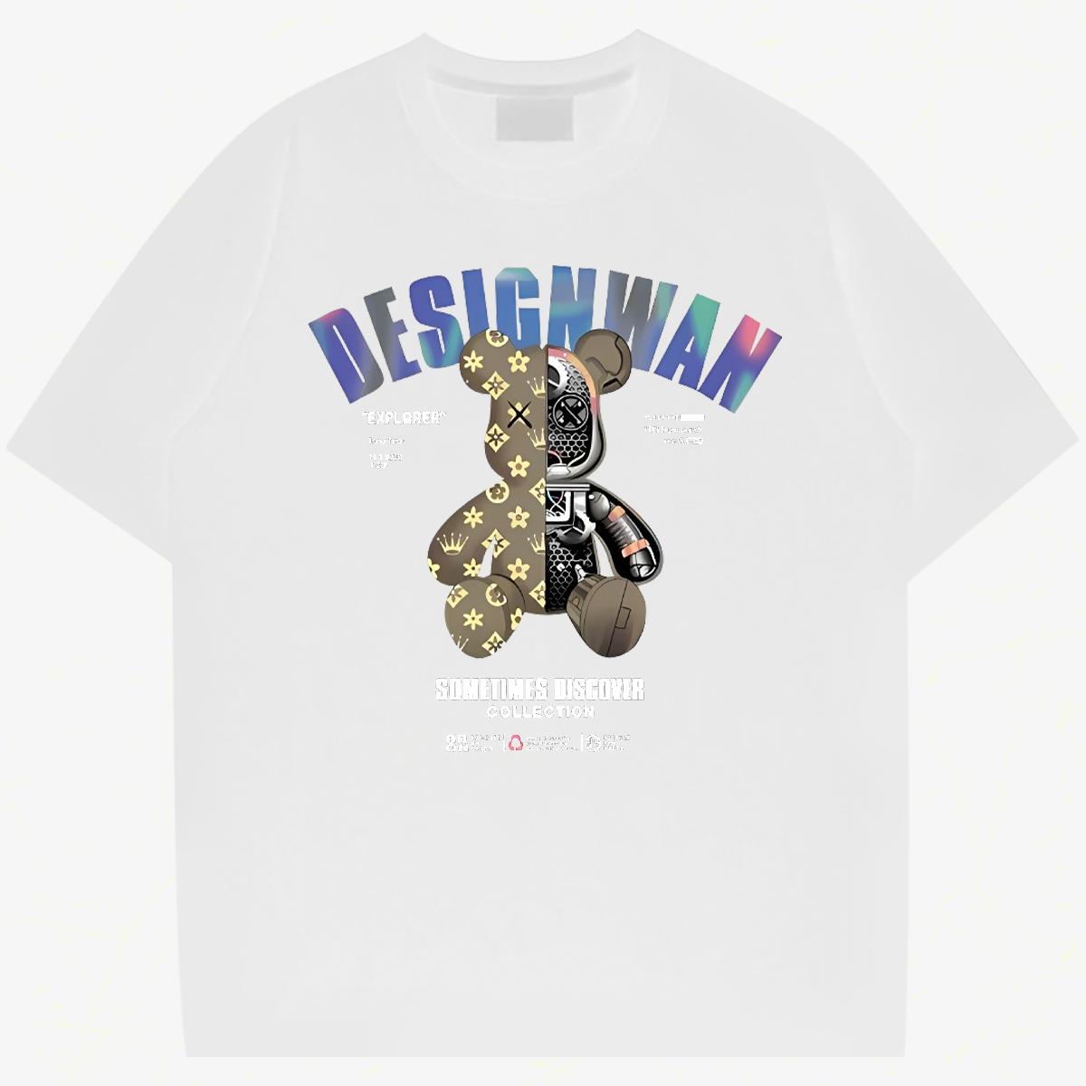 Fashion T Shirt For Man Black Oversized Outdoor Couples T Shirts Breathable Short Sleeve Classic