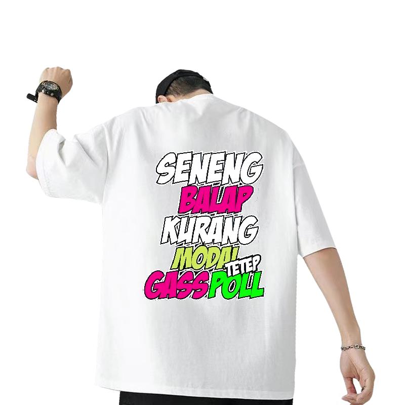 5A Men Tops Tees Cotton O Neck Short Sleeves Casual Daily Wear T-Shirts for Men Cartoon Print New Designer Clothes