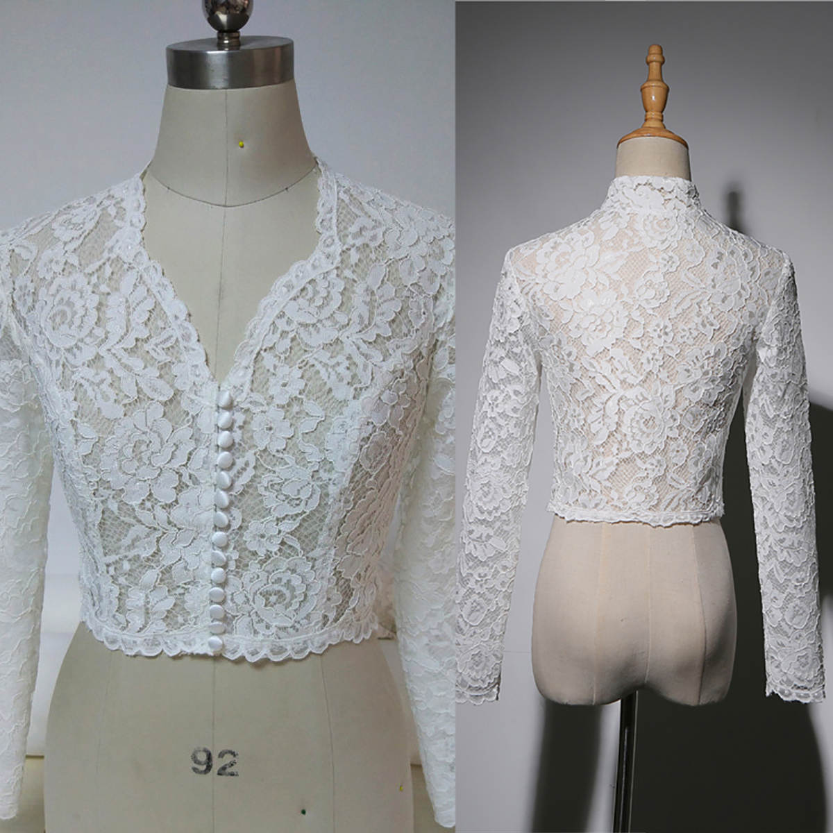 Scarves Elegant Wedding Ceremony Shawl Lace Long Sleeve Bridal Engagement Event Wrap Cloak