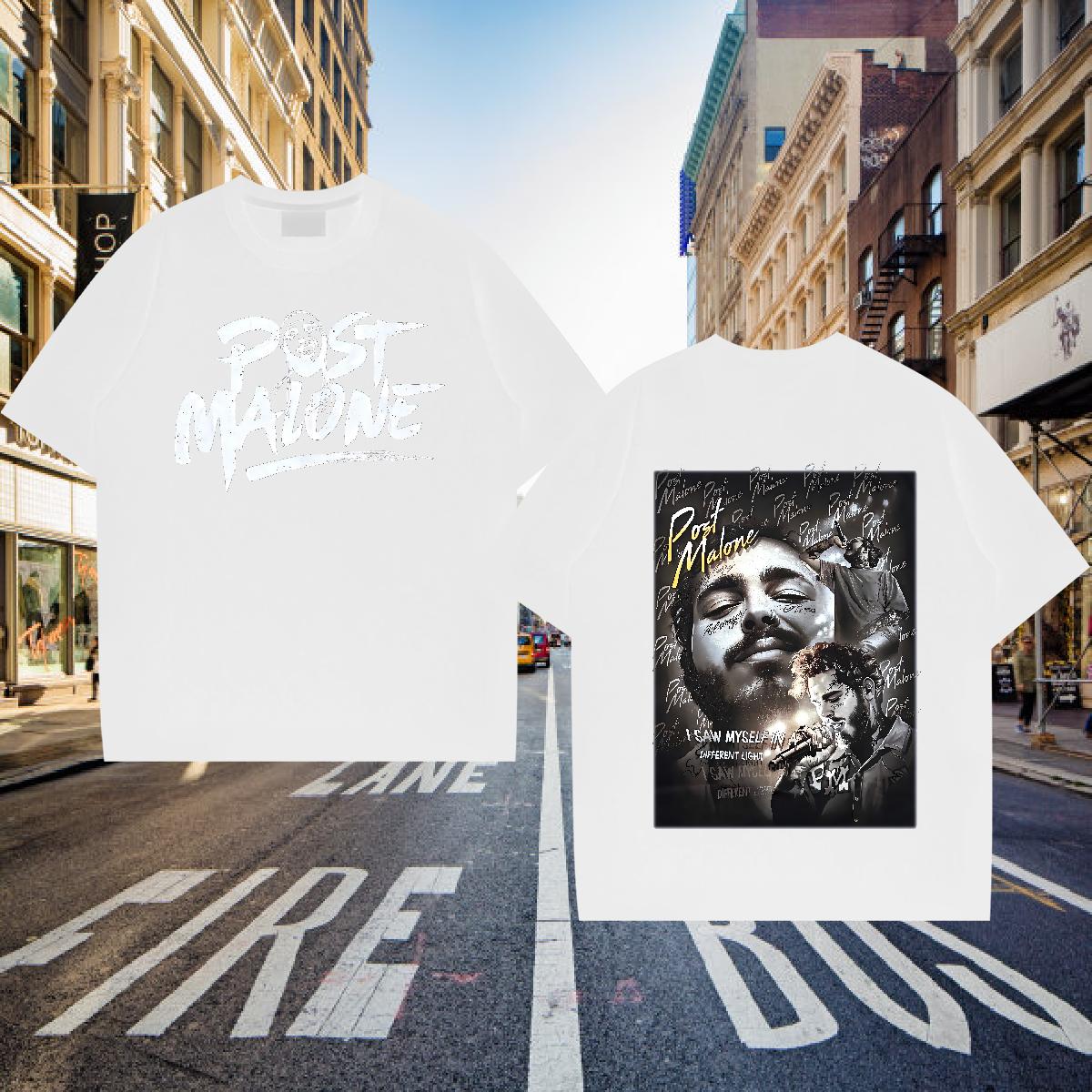 2024 Summer Man T Shirts Black White Men Tees Spring Summer Short sleeve Cotton Soft Brand Clothings