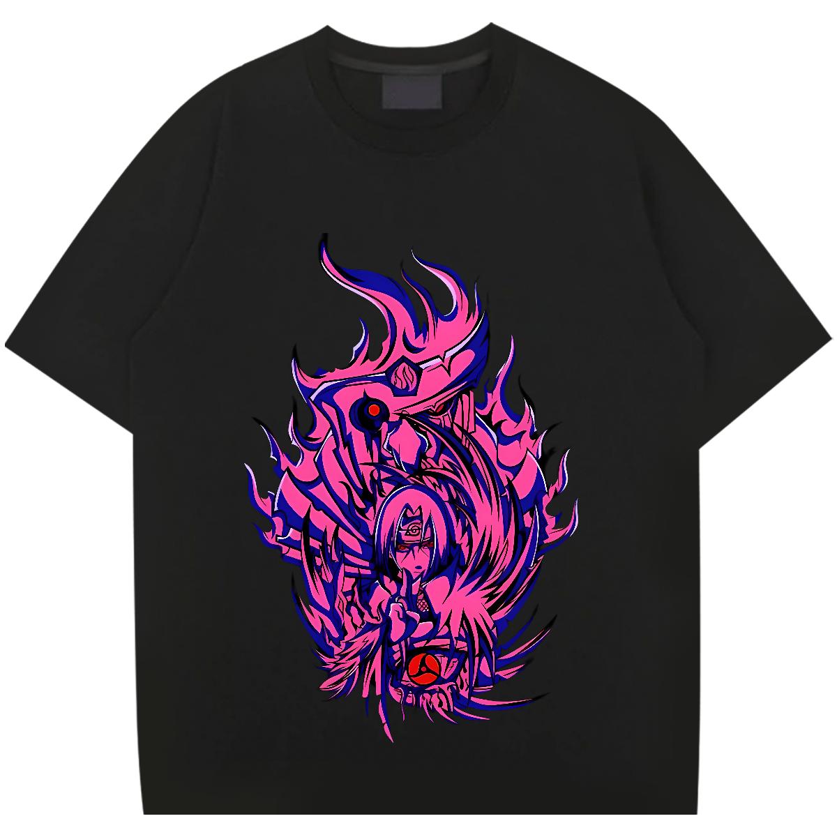 Loose Fit Men Tshirts Short Sleeve Cotton O-Neck Outdoor T-Shirts for Men Custom Cartoon New Arrival Wear