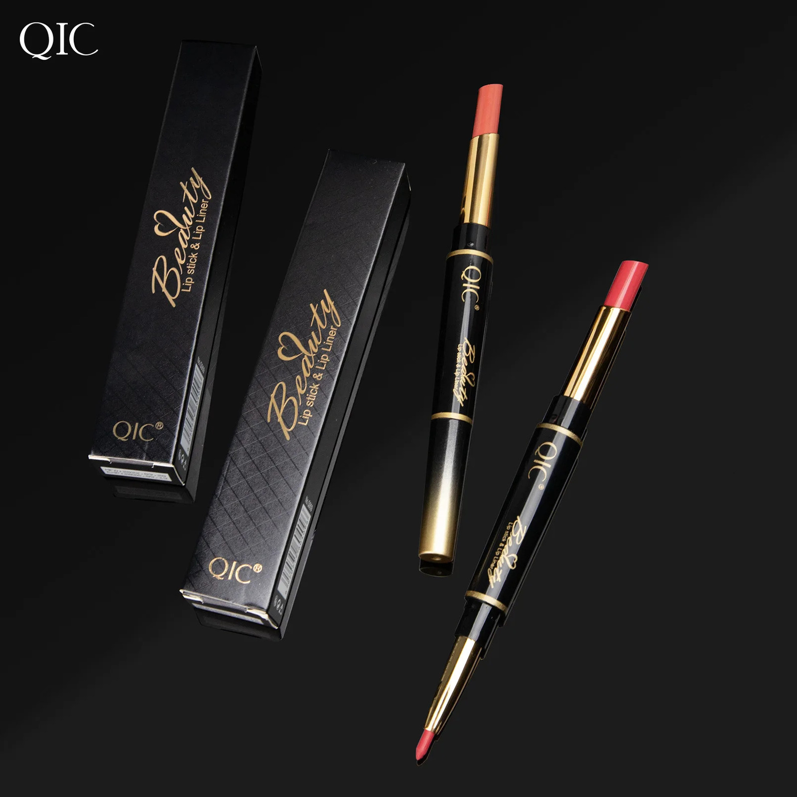 2-in-1 Lipliner Waterproof Matte Velvet Nude lipstick Pencil Sexy Red Lasting Pink Purple Lipliner Makeup 240705