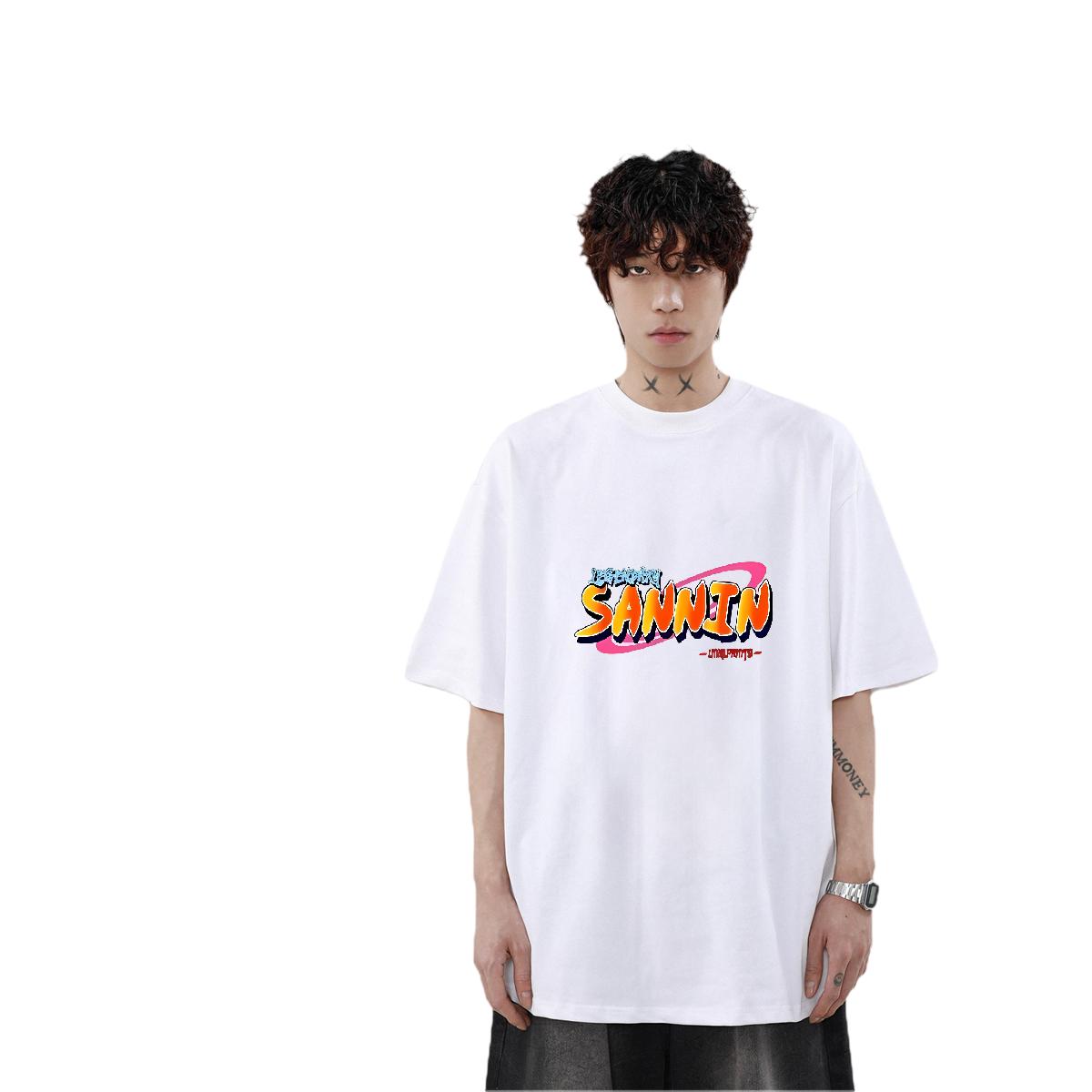 Comfortable T-Shirts for Men Sport O-Neck Short Sleeve Cotton Men Tops Tees DIY Plus Size Cartoon Wear