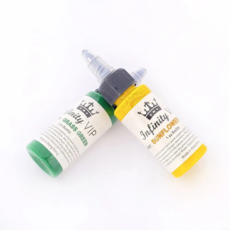 30ML/bottle professional tattoo pigment ink safety semi anent makeup tattoo pigment body beauty products 240705