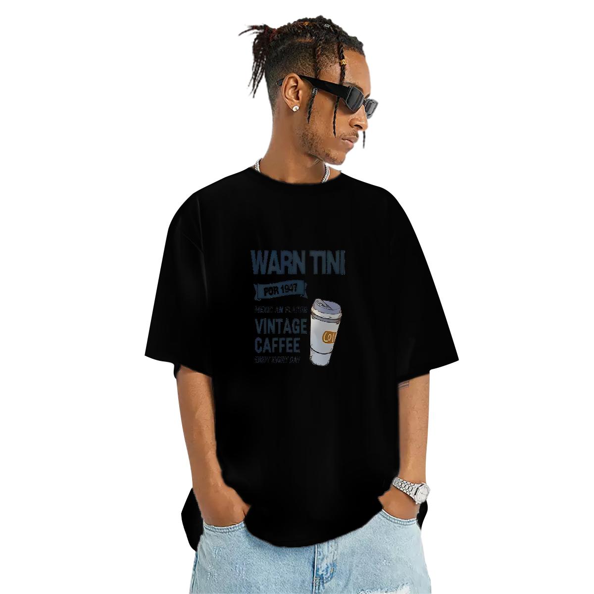 Stylish White Plus Size Designer T-shirt for Men - Cotton, Breathable, Soft Fabric