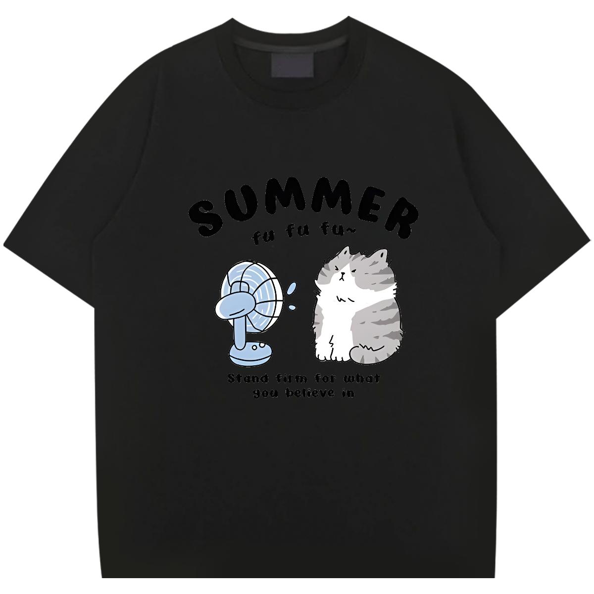 Freshen Up Your Summer Look with Customized Plus Size Cotton T-Shirts for Men