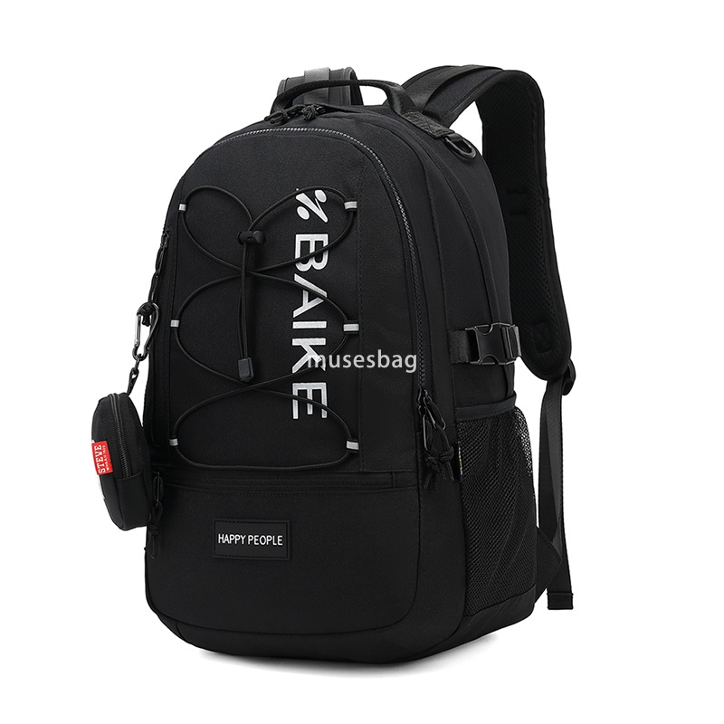 French unisex junior high school backpack for college students backpack for business trips large capacity backpack waterproof and durable photography 