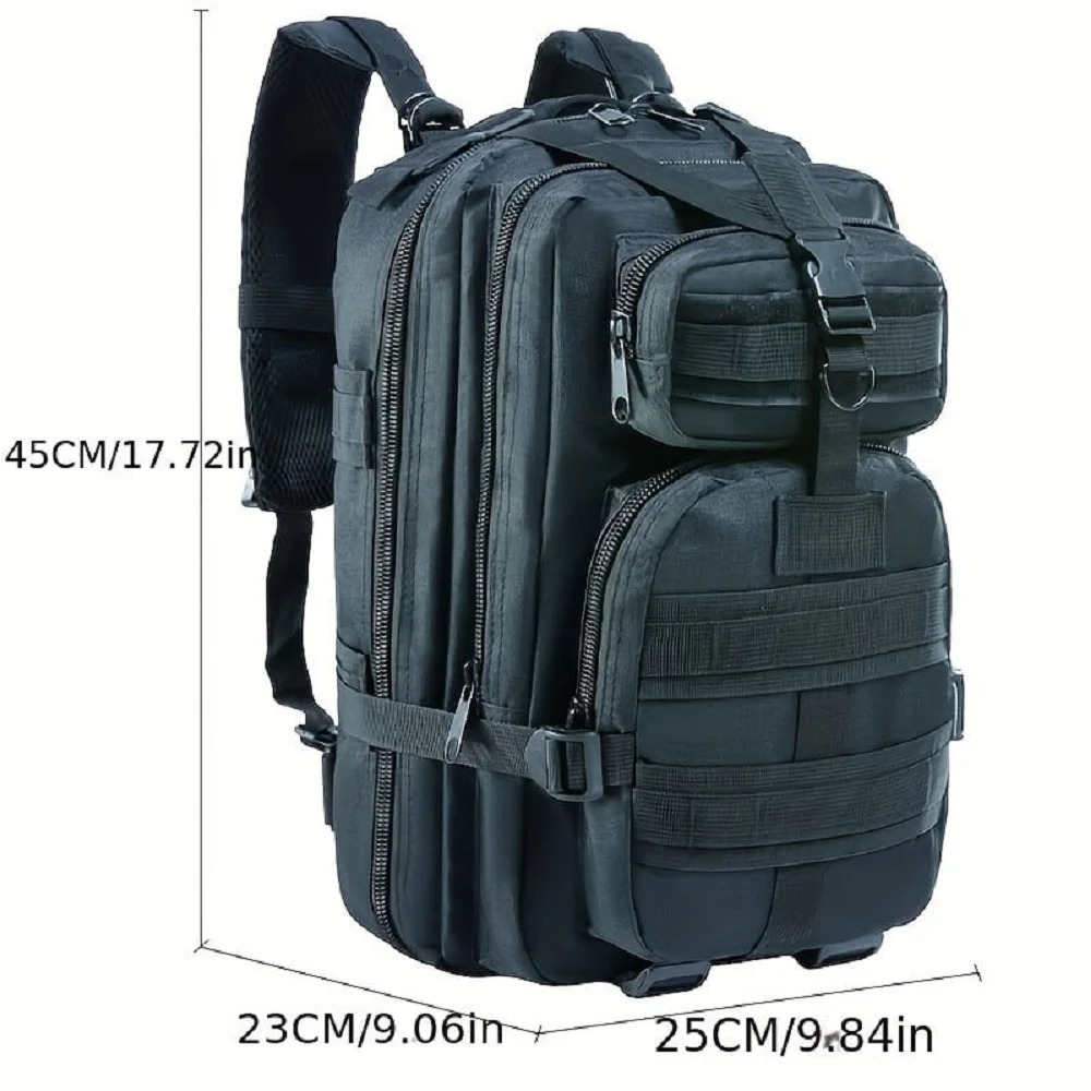 Nylon Waterproof Trekking Fishing Hunting Bag Backpack Outdoor Military Rucksacks Tactical Sports Camping Hiking 240703