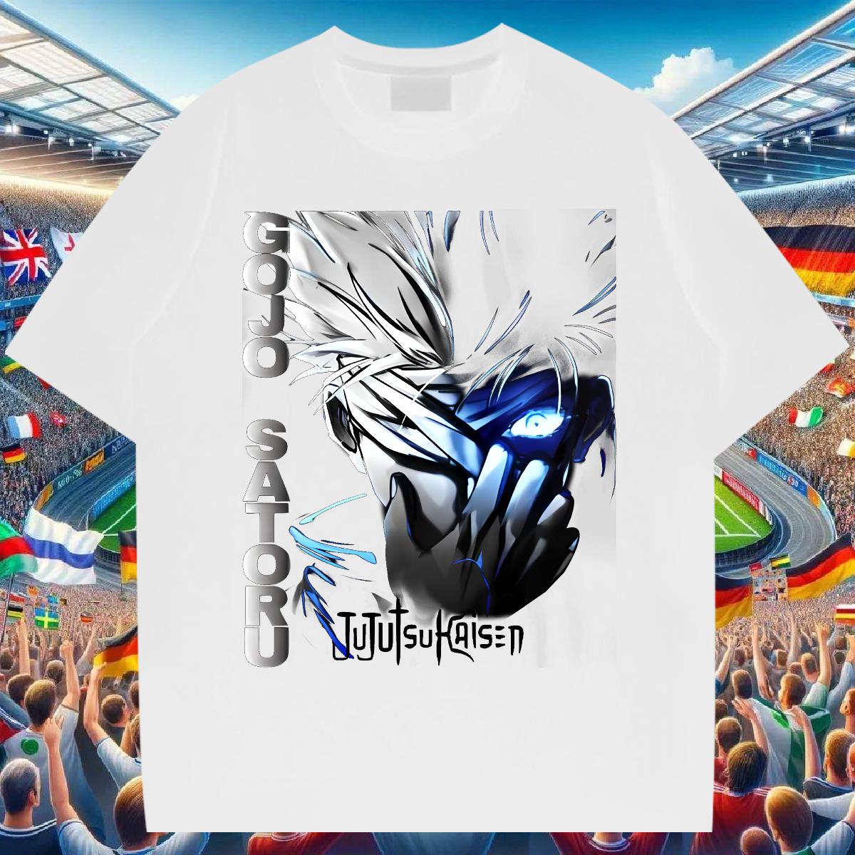 2024 New T Shirt For Man DIY Tshirt for Man Woman Outdoor Breathable Crew Neck Cotton Unisex Wear