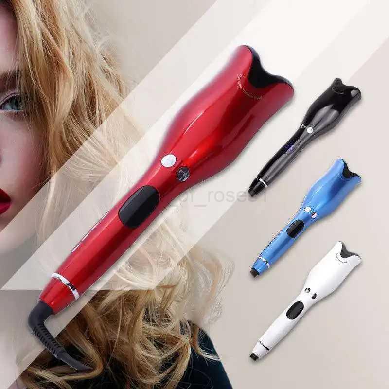 Multi-Automatic Hair Curler Hair Curling Iron LCD Ceramic Rotating Hair Waver Magic Curling Wand Irons Hair Styling ToolsZ240709
