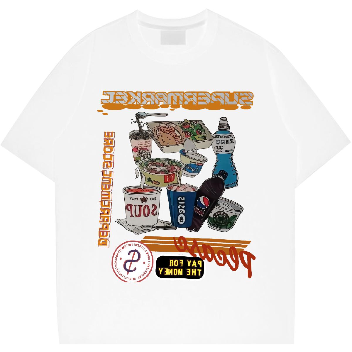 Brand Tshirts Breathable Crew Neck Home Outdoor Mens T Shirts Custom Print Plus Size Customized Wear