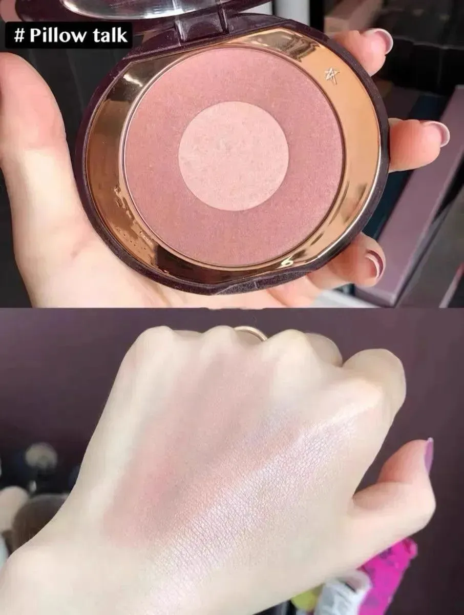 Brand Makeup Blush Pillow Talk First Love Sex On Fire Sweet Heart Blush 3 Colors Rush Blusher Face Powder Wholesale Good Quality Free Shipping