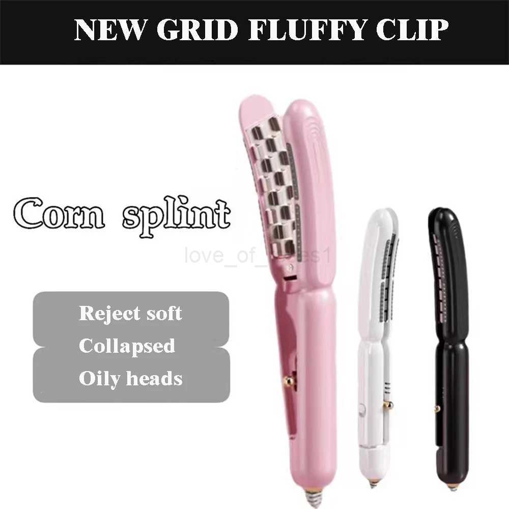 Corn Perm Clipboard Negative Ion Corn Fluffy Curling Iron for Men and Women Hair Roller Perm Rods for Hair ToolsZ240709