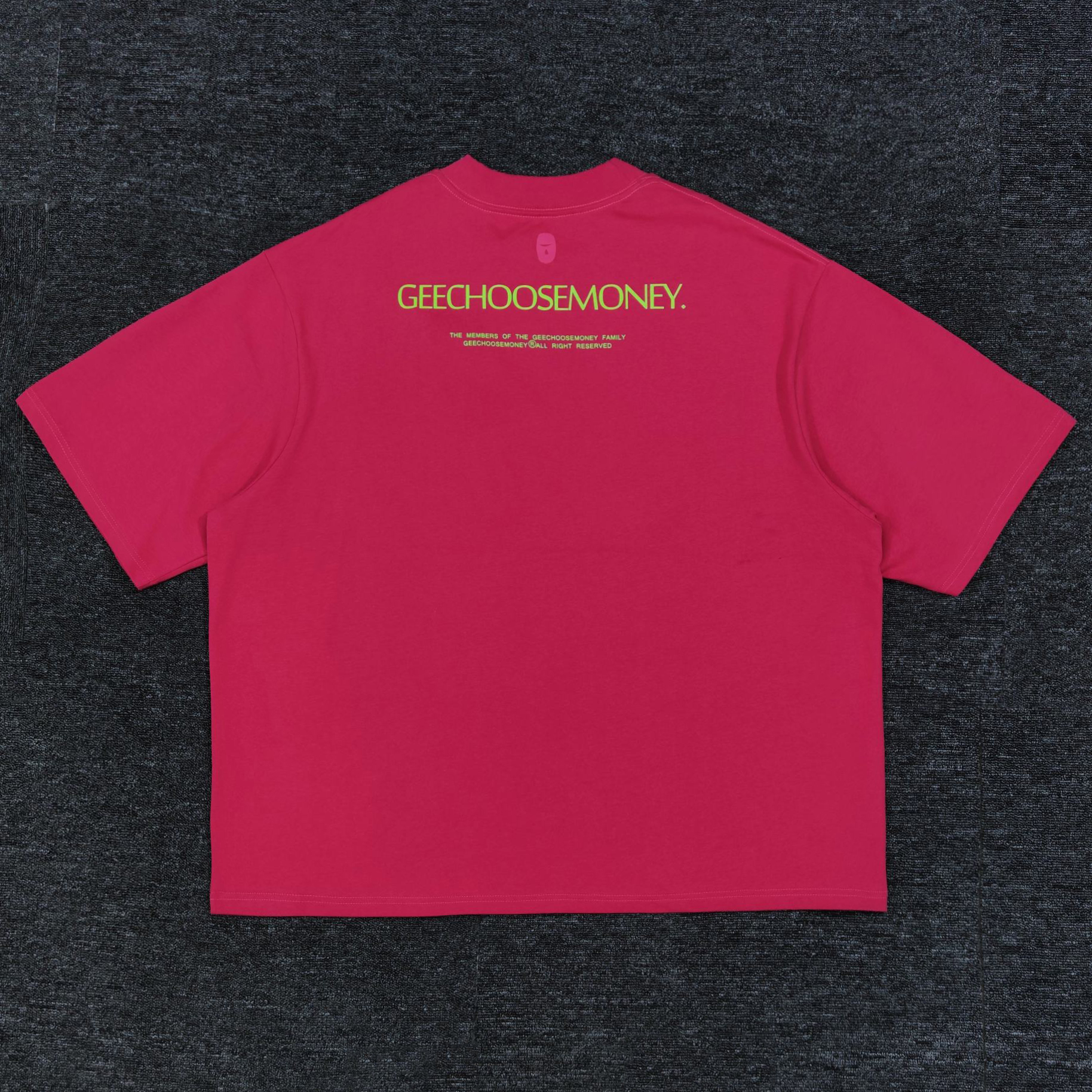 Washed T Shirt Men Women High Quality Print Letters T-shirt Tops Tee