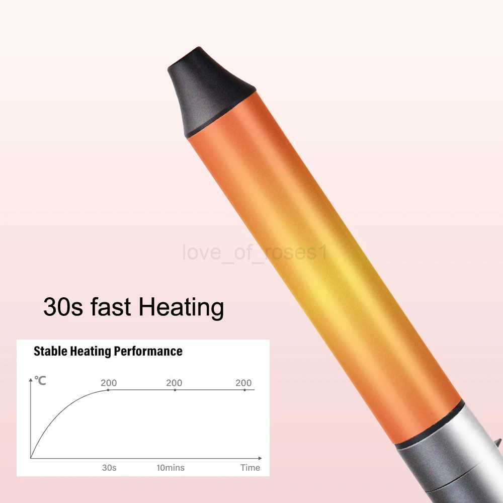 Professional Hair Curling Iron Wand 6 In 1 Fast Heating Hair Curler Salon Hair Styling Tools Dual VoltageM240709