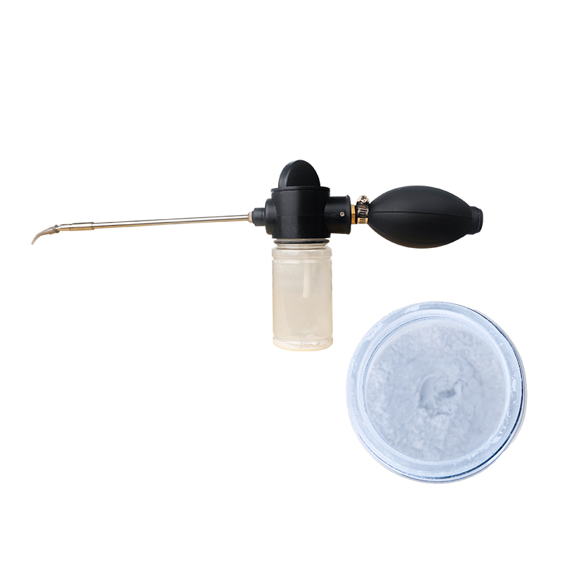 LNDF 0.8% Dinotefuran 0.3 Fipronil Termite Killer Tool Insect Bedbugs Rubber Powder Bulb Duster Sprayer With Tube Nozzle