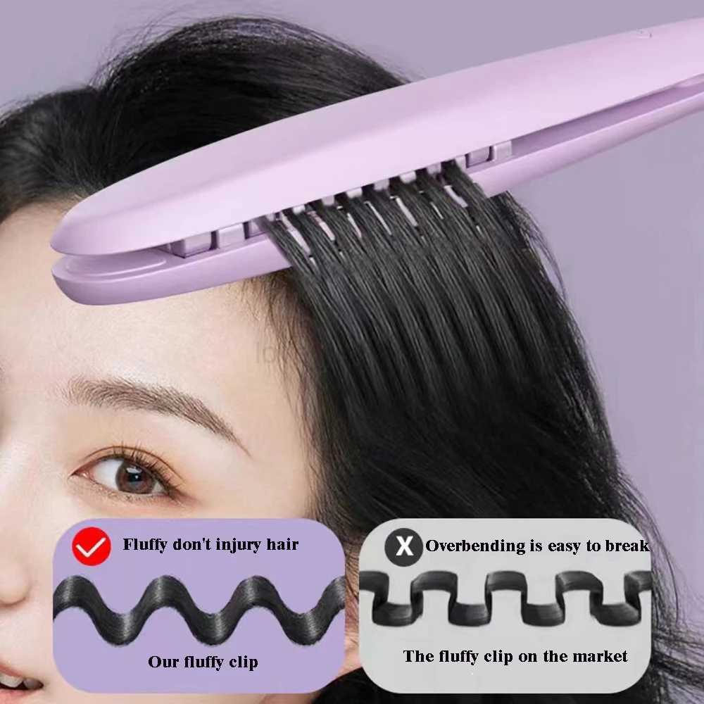 Fluffy Curling Iron Corn Beard Perm Grid Splint Electric Hair Root Negative Ion Curler Hair Styling ToolsZ240709