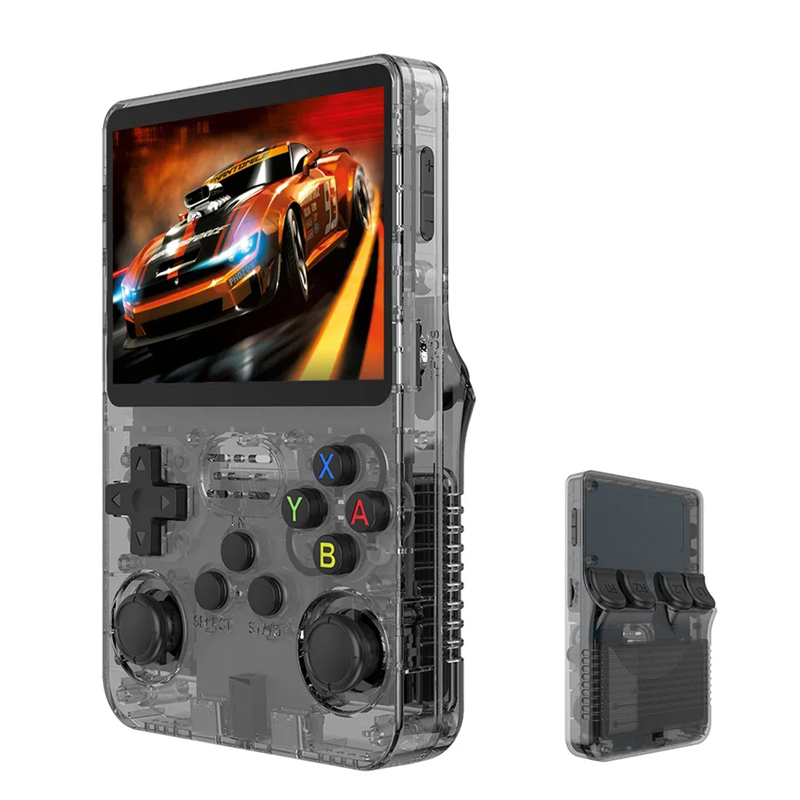 DHCP Hot Selling R36S Handheld Console 3.5 Inch HD IPS Screen Built-in 15000 Classic Retro Games Linux System Portable Pocket Video Game Player