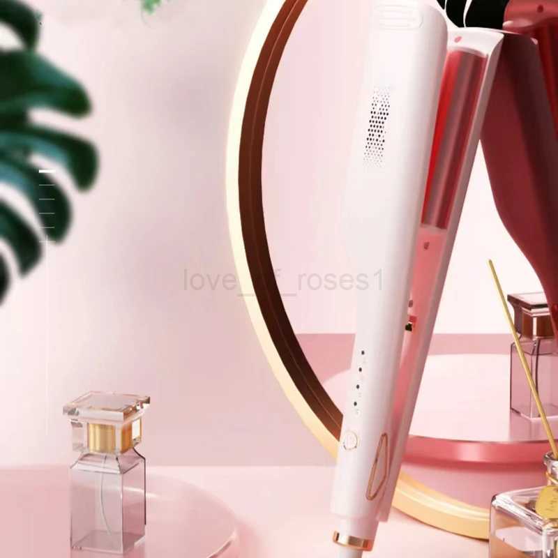 2 Barrel Curling Iron Ceramic Coating Care Hair Roll Splint Fast Heating Electric Salon Styling ToolZ240709
