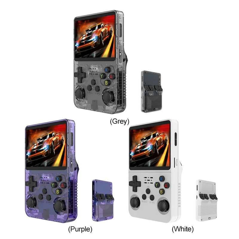 DHCP Hot Selling R36S Handheld Console 3.5 Inch HD IPS Screen Built-in 15000 Classic Retro Games Linux System Portable Pocket Video Game Player