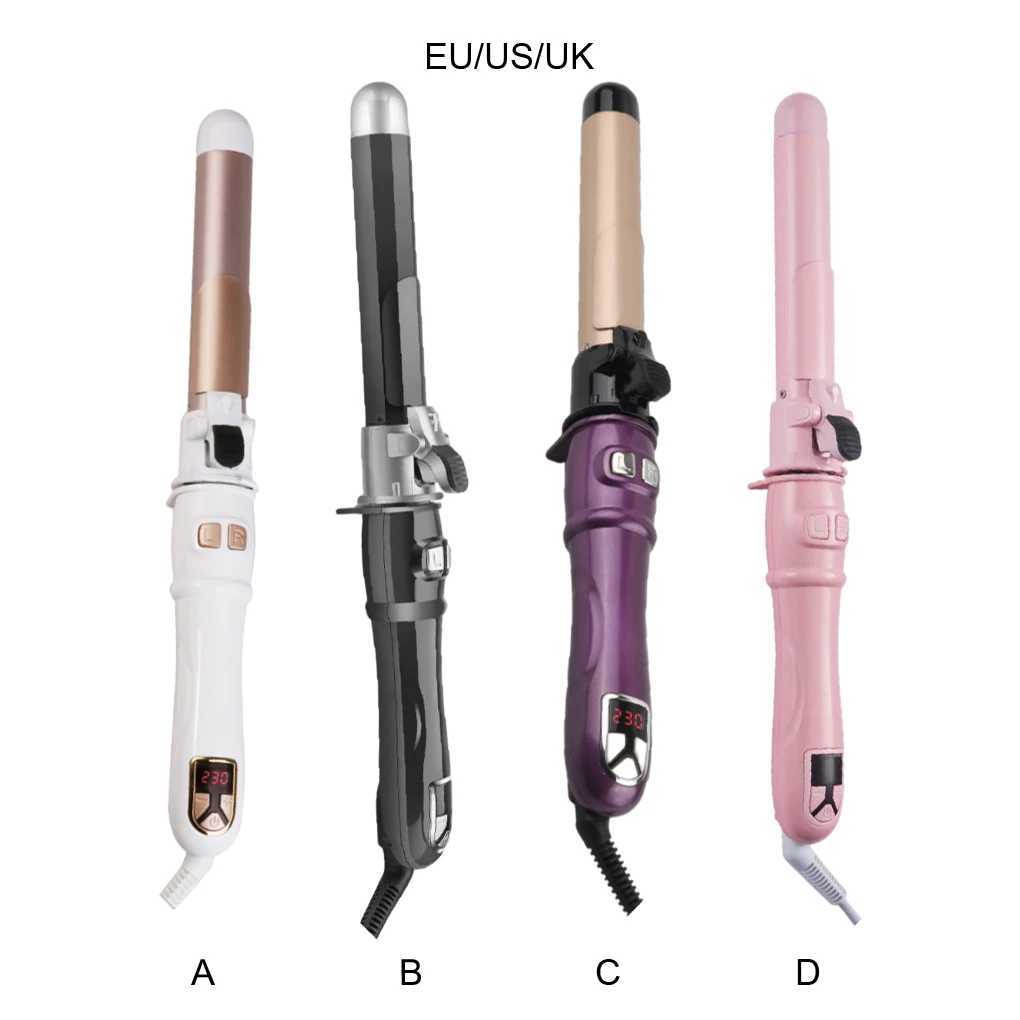 New Arrival LCD display electric curling iron - portable and convenient hair styling tool for small professions Z241022