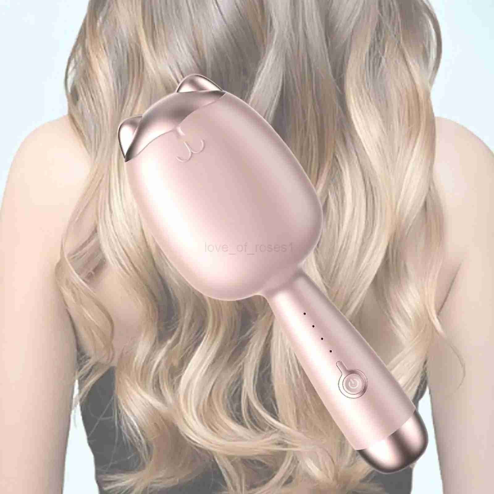 Hair Waver Irons Fast Heating Easy to Grip Wavy Hair Curler Irons with 4 Gears Hair Curling Irons for Women Girls Wedding DatingM240709