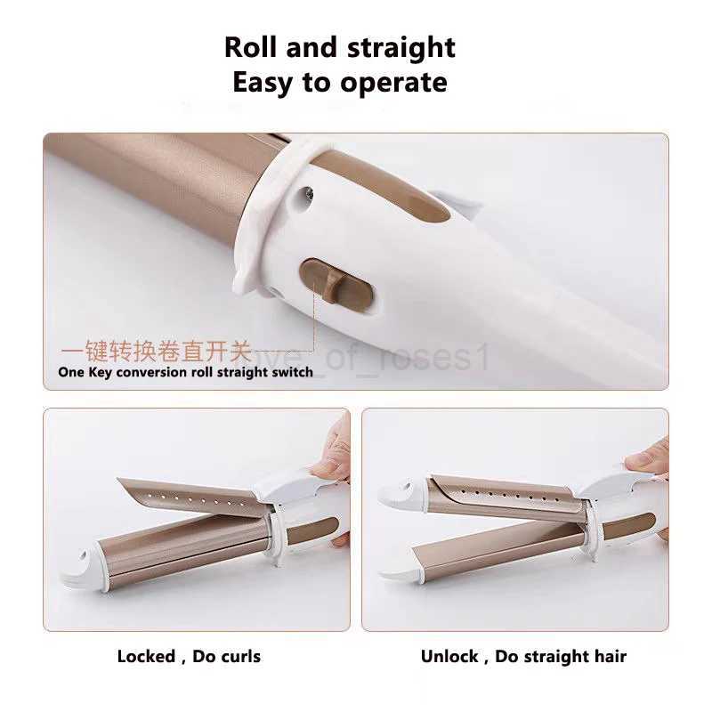 Professional Hair Tools Curling Iron Hair Straightener Hair Waver Styling Tools Hair Curlers Electric CurlingM240709