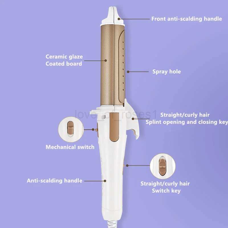 Professional Hair Tools Curling Iron Hair Straightener Hair Waver Styling Tools Hair Curlers Electric CurlingM240709