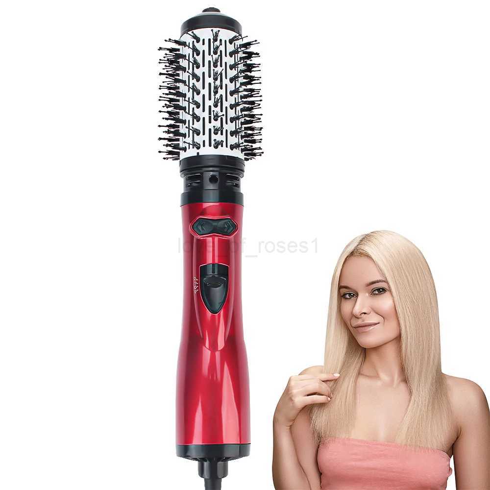 Straightener Curling Brush Rotating Electric Hair Dryer Styling Hot Air Constant Temperature Heating Negative Ion Styler CombM240709