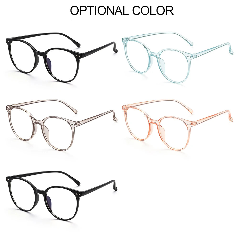 Blue Light Glasses PC Frame Resin Lens Anti Blue Light Blocking Radiation Sunglasses Unisex Trend Clear Lenses Computer Glasses 240708