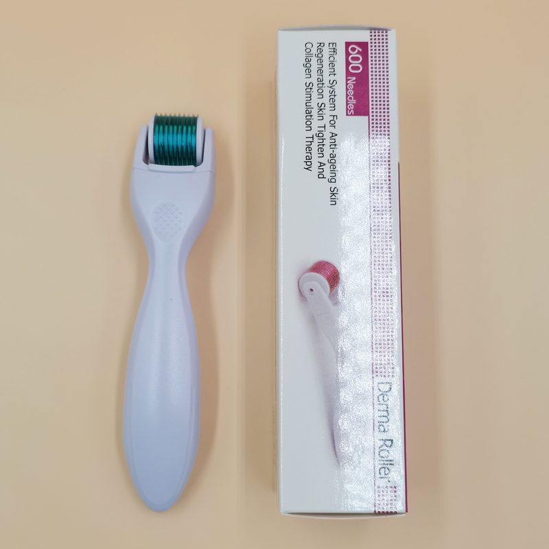 Mezroller Derma Roller Micro Needle DRS600 Stainless Steel Needles Microneedling for Beard Growth Hair Re-Growth Skin Care MTS