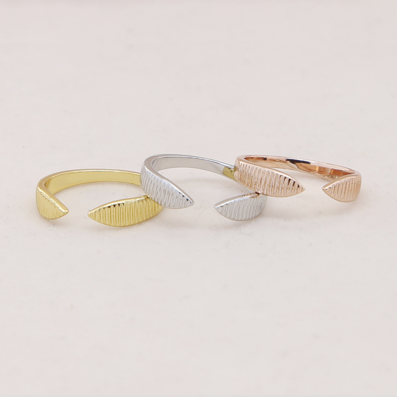 2025 High Quality Open Adjusted Rings 3 Colors Geometric Fashion Trendy Finger Jewelry for Women Girls Party
