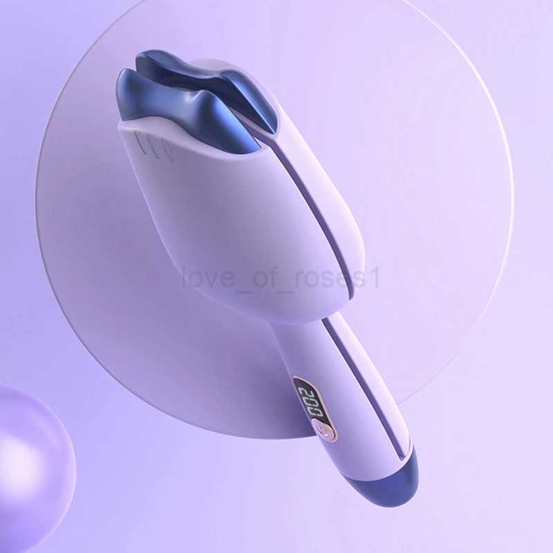 Automatic Electric Hair Curler 32Mm Curling Iron Water Ripple Styling Tools Lazy Man With Hair Curler US PlugZ240709