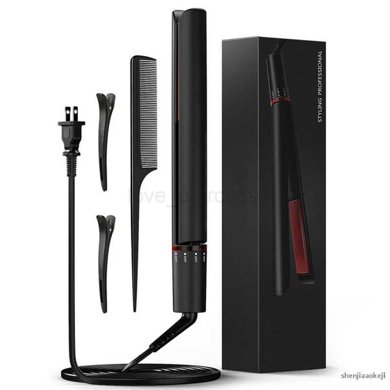 Professional hair straightener Curling Irons 2 in 1 hair Electric Hair Straightening Irons wet and dry hair style machineM240709