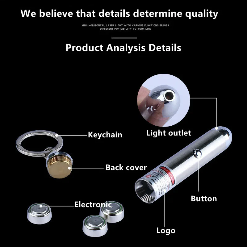 Mini Cross Laser Straight Line Level Marking Light Laser Marking Light Equipment Instrument Positioning Student Science Pointer Pen