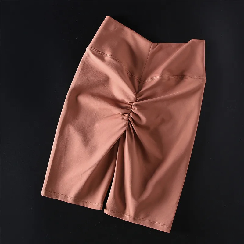 Womens Yoga Shorts Tights Sexy High Waist Sports short Quick Dry Athletic Skinny Fitness Shorts Running Workout Riding Shorts 240703