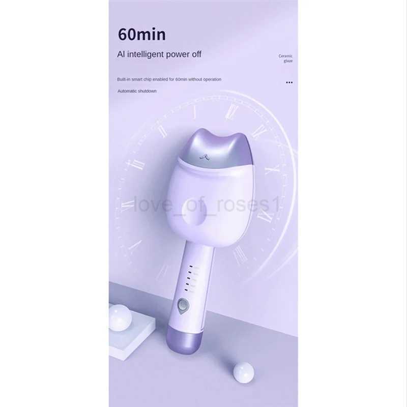 32Mm Curling Iron Automatic Electric Hair Curler Water Ripple Styling Tools Lazy Man with Short Hair Curler US PlugZ240709
