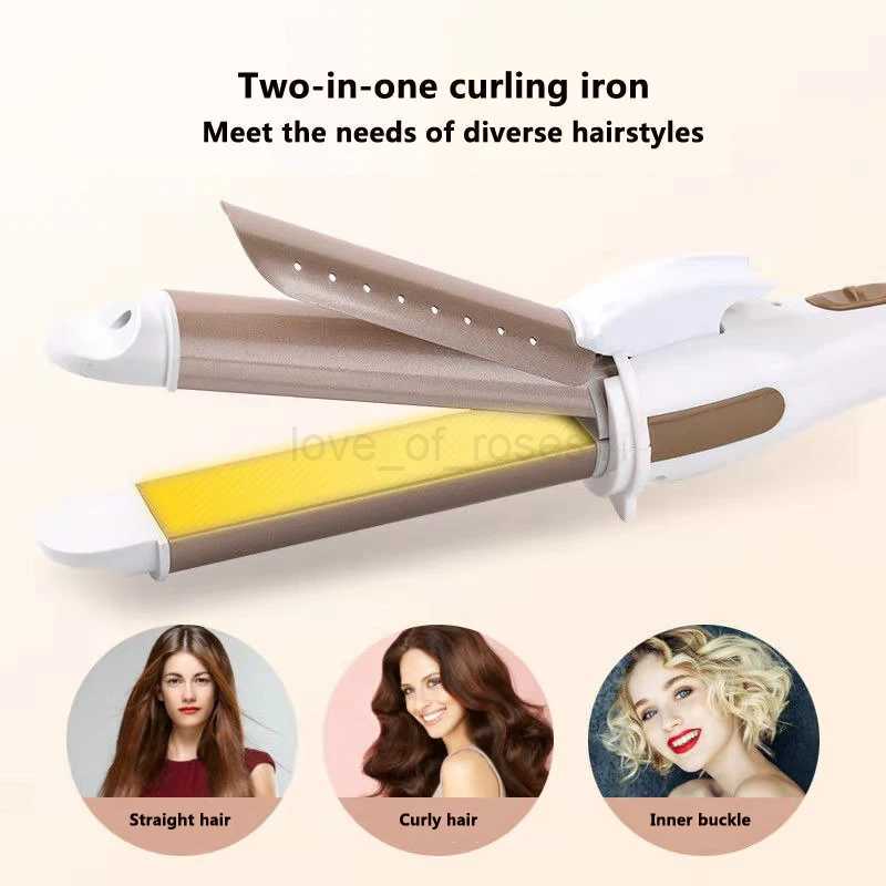 Professional Hair Tools Curling Iron Hair Straightener Hair Waver Styling Tools Hair Curlers Electric CurlingM240709