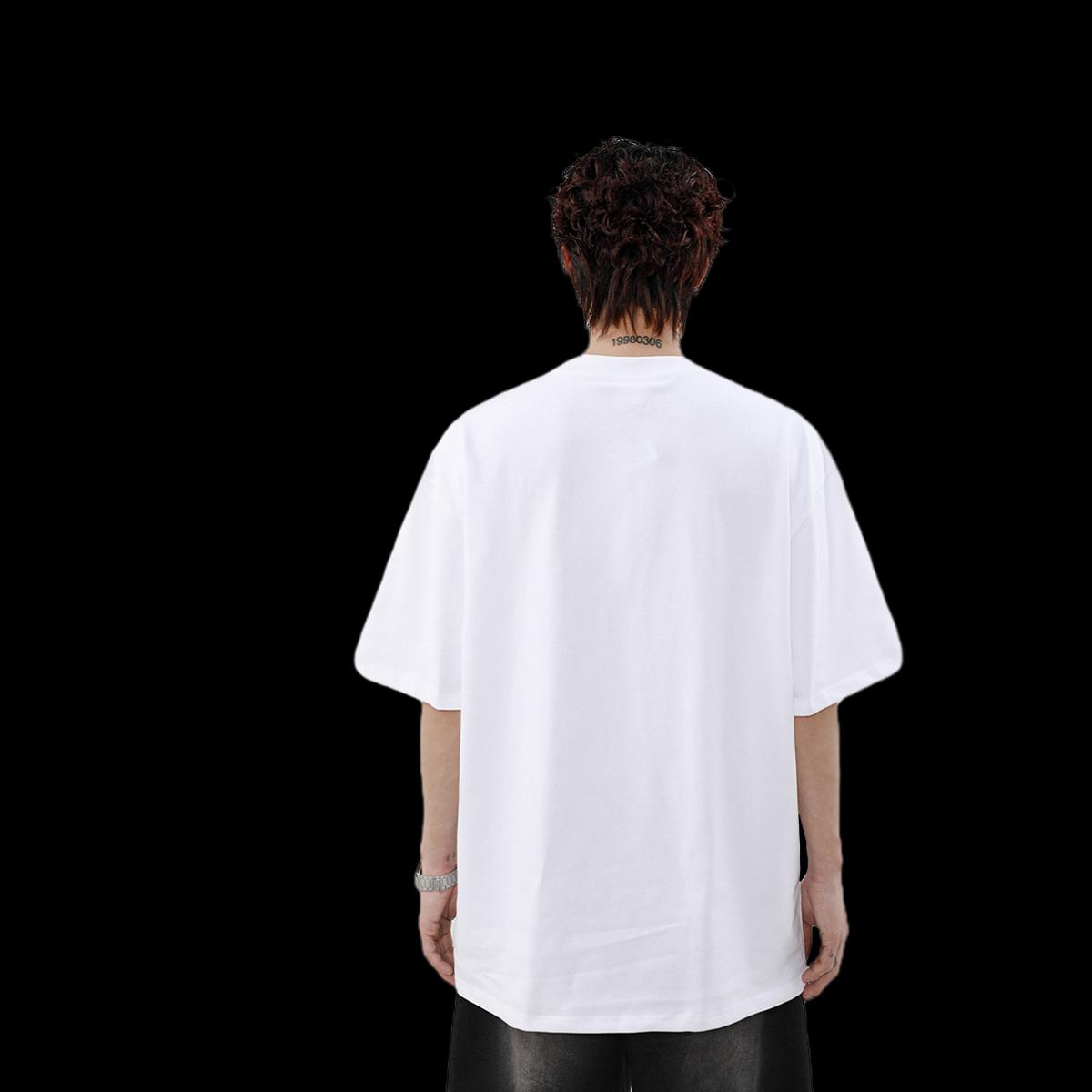 New Arrival T shirt DIY Anime Men Clothes T-Shirt Casual Beach Cotton O Neck Short Sleeves Popular Tee Shirt