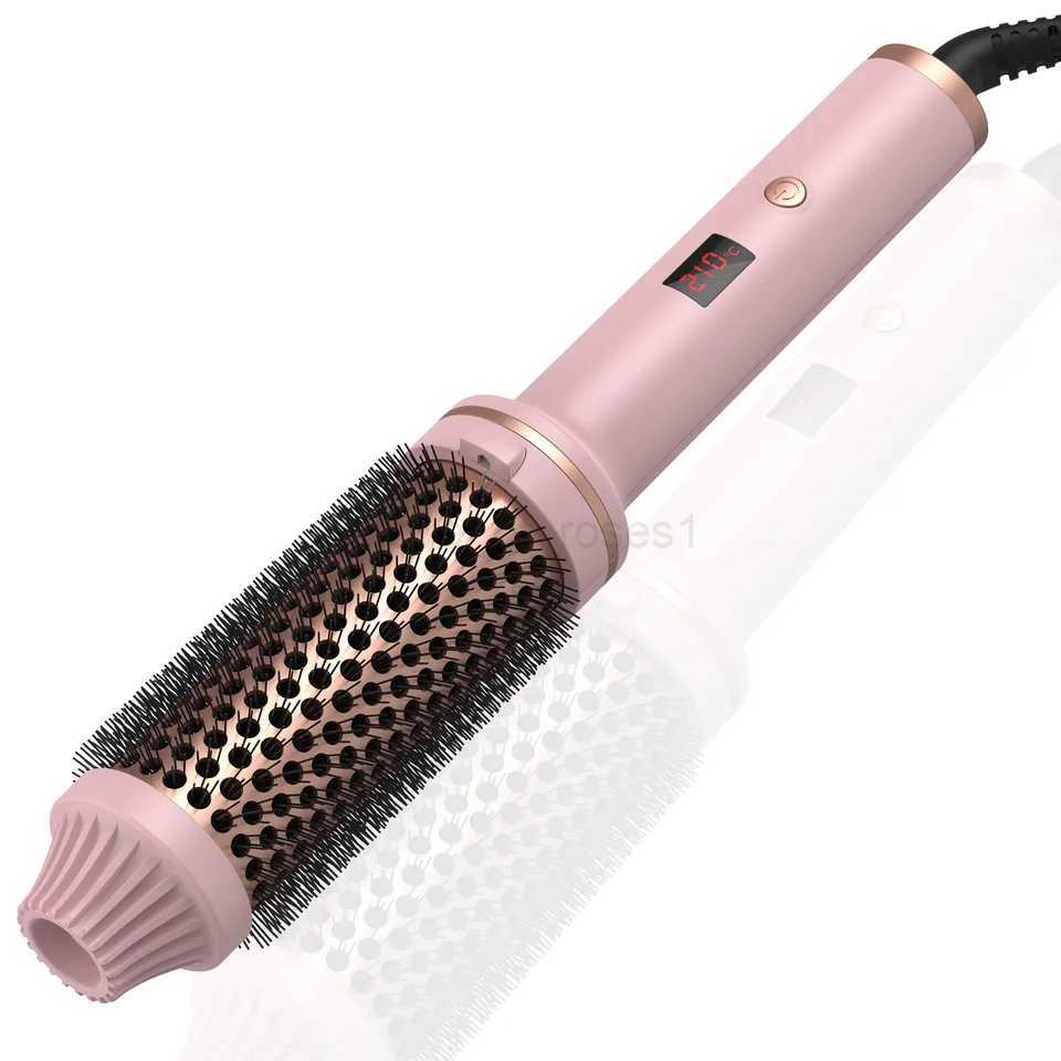 Hair Curling Ceramic Straightener Heating Electric Ionic Straighten Hair Styles Anti Static Ceramic Straightening Comb HeatedM240709