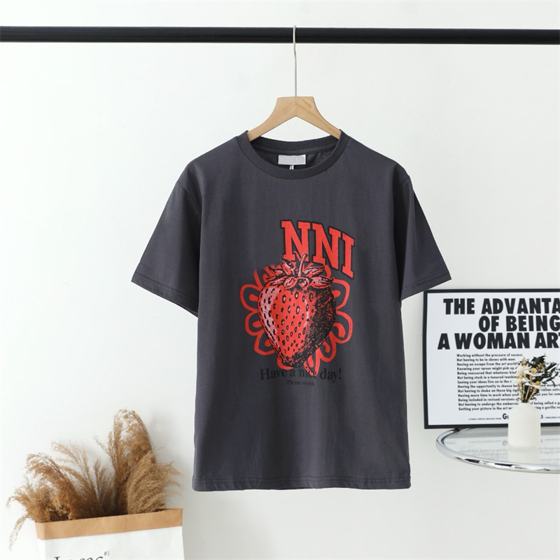 Designer T Shirt Women Clothes Cartoon Mens Tshirt Womens T-shirt Shorts Top Tee Shirts Summer Fruit Pattern T Shirts Mens gn Tees