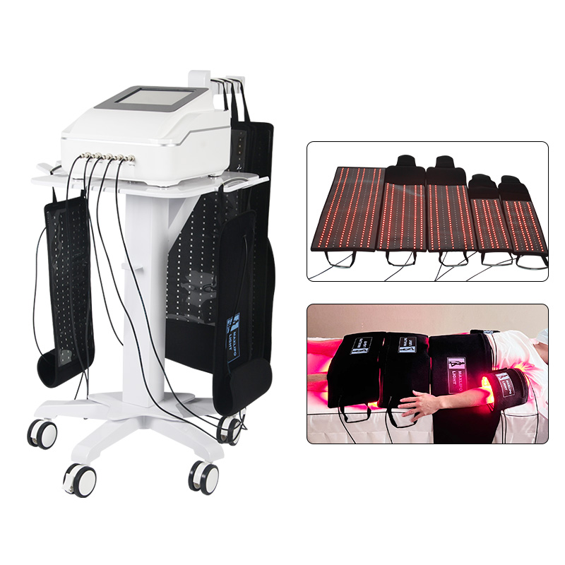 5D Lipolaser Cellulite Removal Body Slimming Machine Fat Burning 650nm & 980nm Lipo Laser Equipment