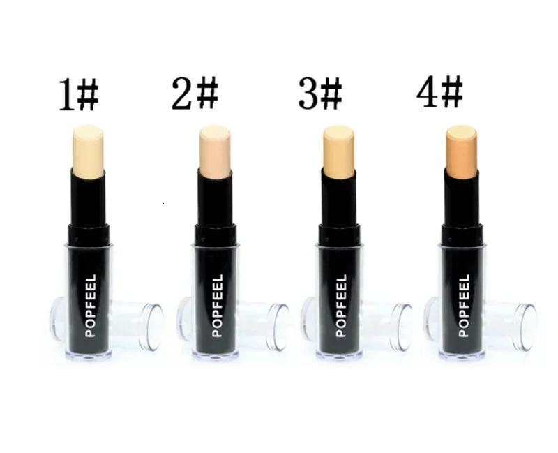 Women Daily Facial Makeup Dark Eye Circle Hide Blemish Face Care Blemish Creamy Concealer Stick 4colors Primer Makeup Paleta 240709