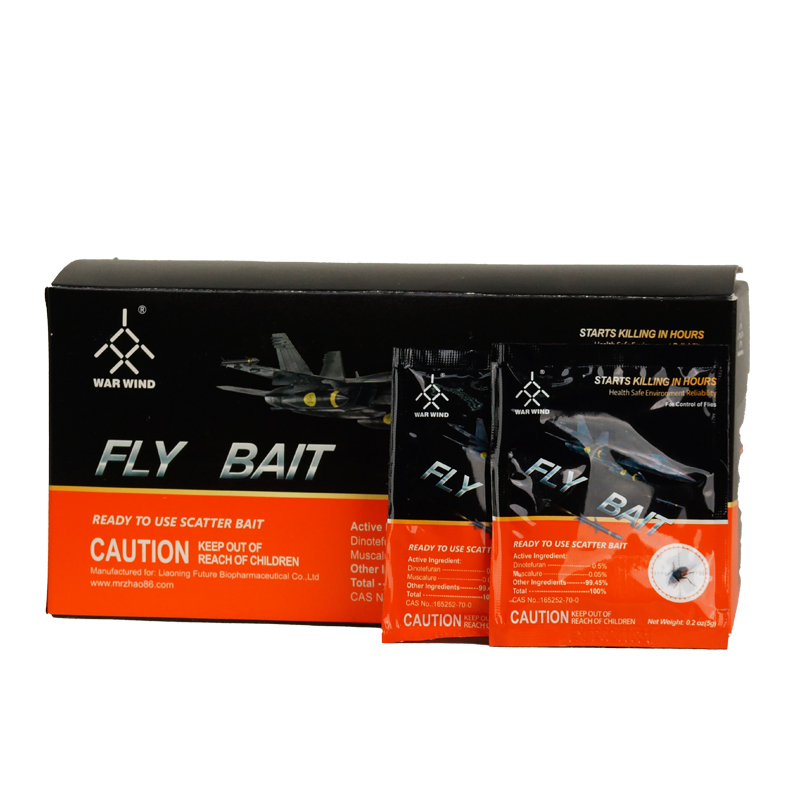 War Wind Oem Manufacture Kill Fly Bait Chemical Insecticide 0.5% Dinotefuran Pest Control Product For Home Use