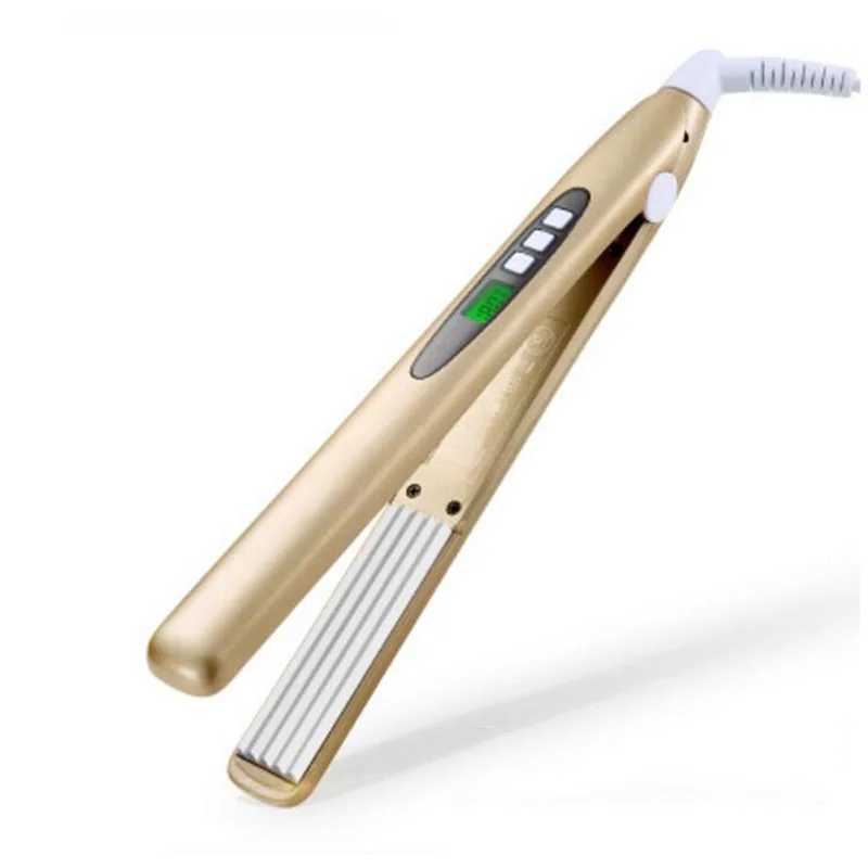 New Arrival Intelligent liquid crystal straightening clamp plate Liu two roll hair straightener Z241022