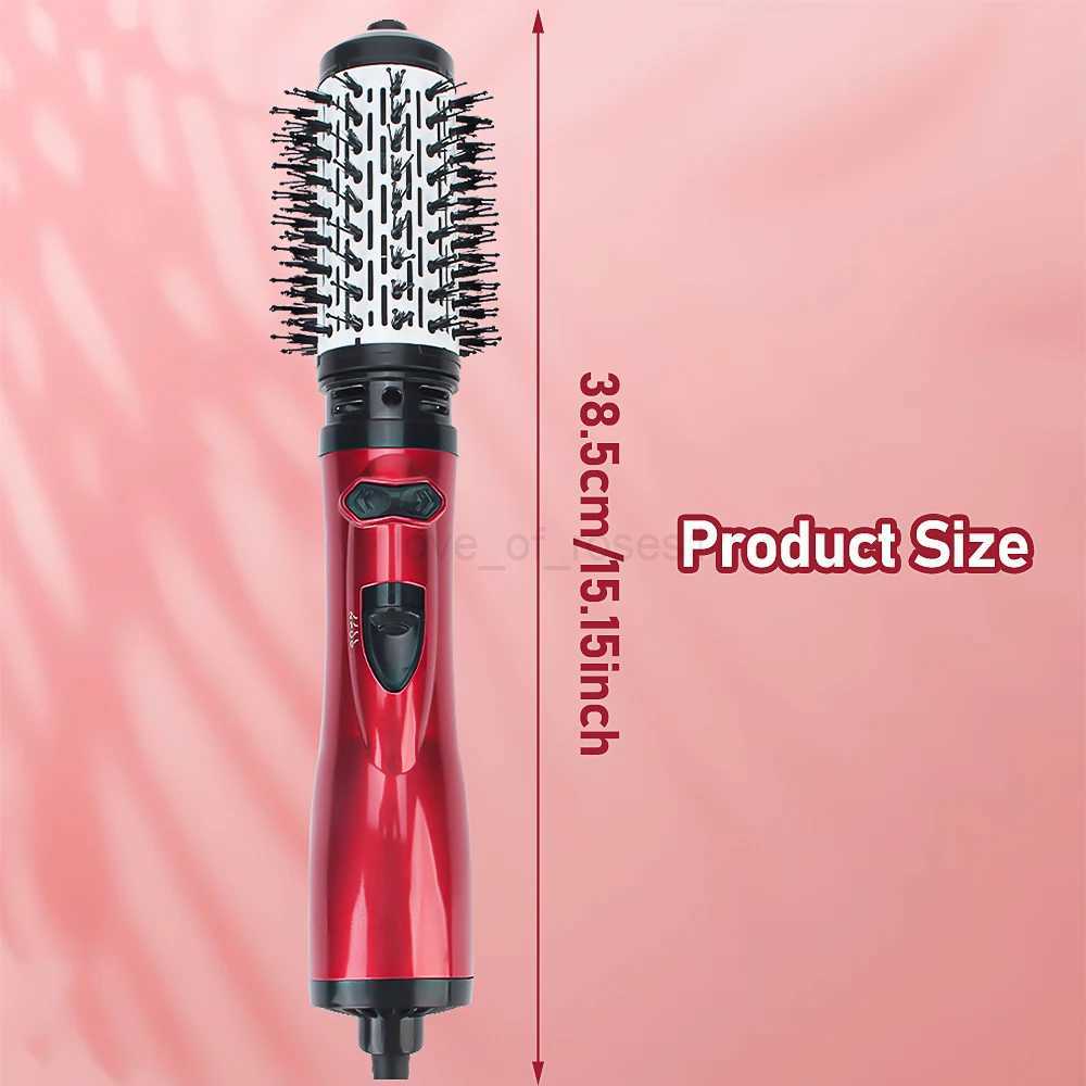 Straightener Curling Brush Rotating Electric Hair Dryer Styling Hot Air Constant Temperature Heating Negative Ion Styler CombM240709