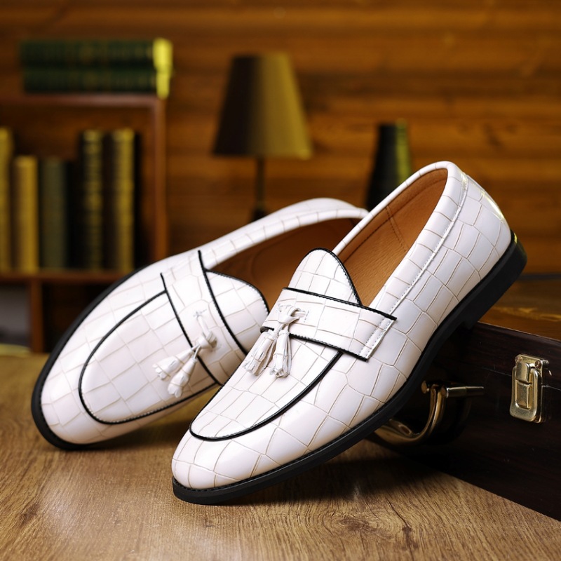 Oversized with lazy leather casual business dress shoes free of shipping