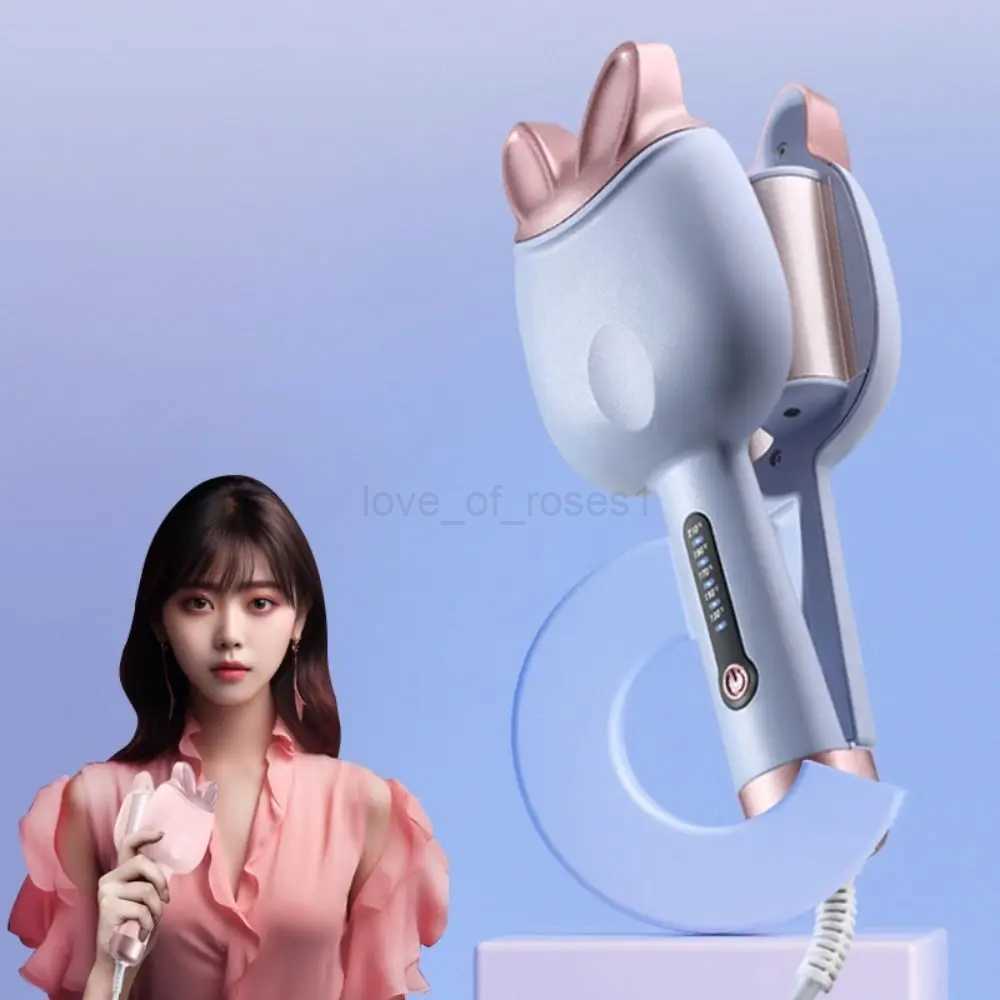 Hair Splint Electric Curling Iron Rabbit Ears Straight Curly Hair Dual Use Hair Style Design Tool Bouffant Hair Fluffy BangsM240709