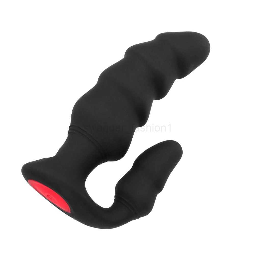 VATINE 9 Speed Anal Vibrator Anal Beads Wireless Remote Vibrating Butt Plug Sexe Toys for Adult Male Prostate Massager Erotic ToyB240708